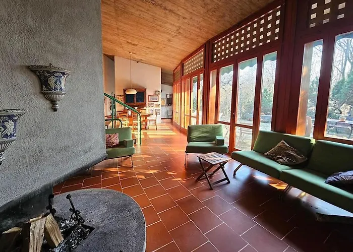 Di Design Nelle Colline Della Valsesia Villa